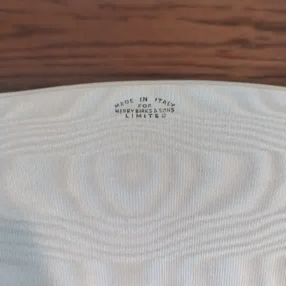 Vintage Birks Jewelry Organizer Box with Red Velvet Interior - Picture 7 of 16